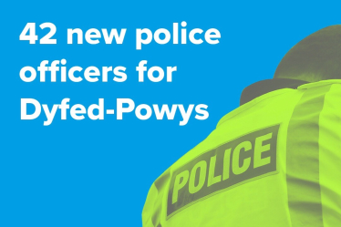 42 new police officers for Dyfed-Powys